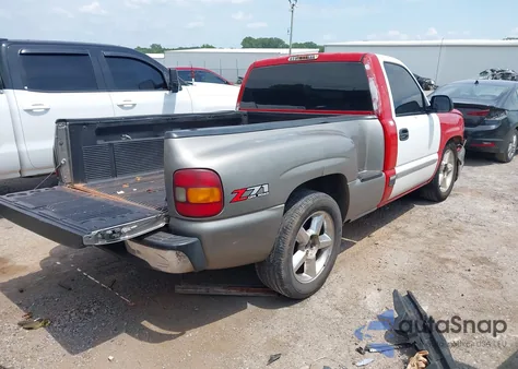 1999 Chevrolet Silverado 1500 from USA, damaged, VIN 1GCEC14W2XZ168844